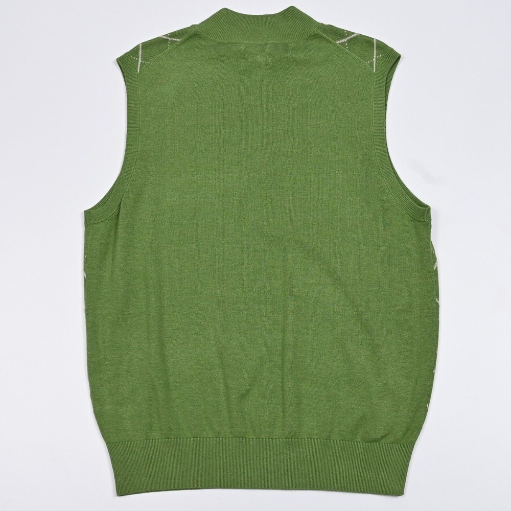Peter Millar Sweater Vest Men's‎ Large 1/4 Zip Golf Silk Cashmere St. Andrews - Picture 7 of 11